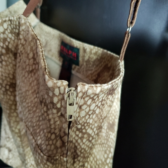 Ralph Lauren Python Print Cami Size M - Picture 6 of 7